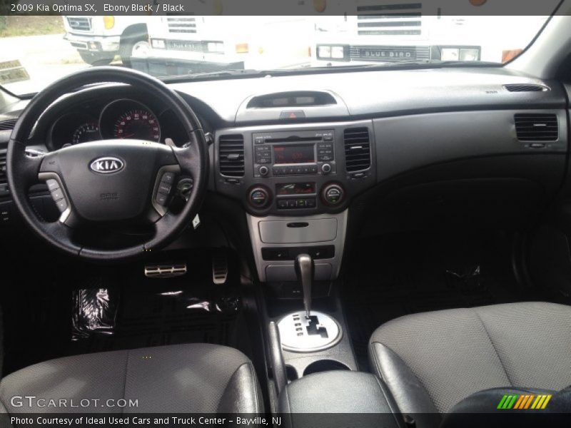 Ebony Black / Black 2009 Kia Optima SX