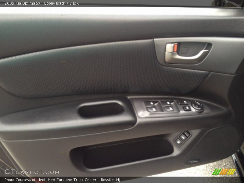 Ebony Black / Black 2009 Kia Optima SX