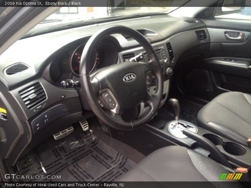 Ebony Black / Black 2009 Kia Optima SX