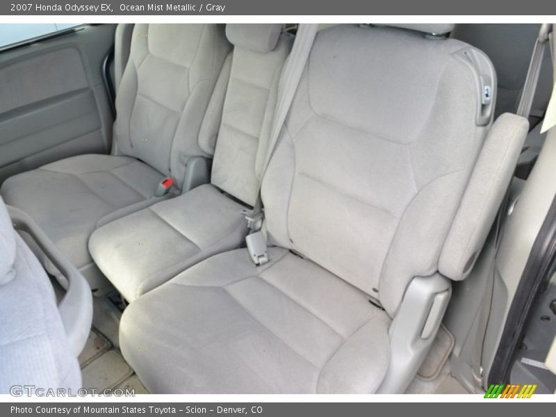 Ocean Mist Metallic / Gray 2007 Honda Odyssey EX