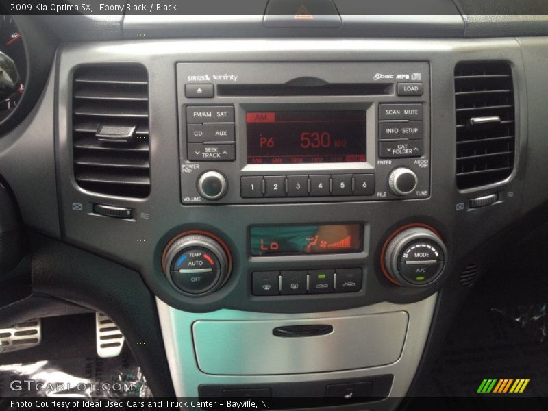 Ebony Black / Black 2009 Kia Optima SX