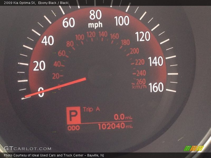 Ebony Black / Black 2009 Kia Optima SX