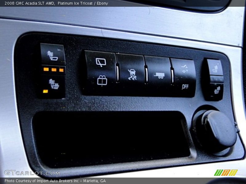 Platinum Ice Tricoat / Ebony 2008 GMC Acadia SLT AWD