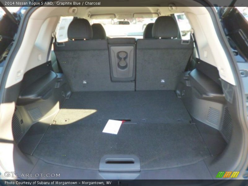 Graphite Blue / Charcoal 2014 Nissan Rogue S AWD