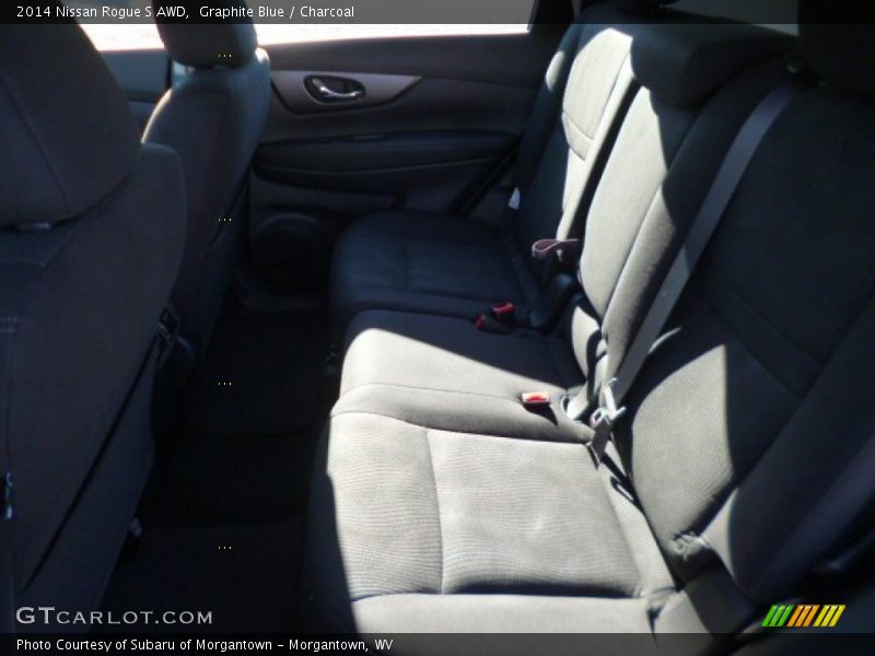 Graphite Blue / Charcoal 2014 Nissan Rogue S AWD