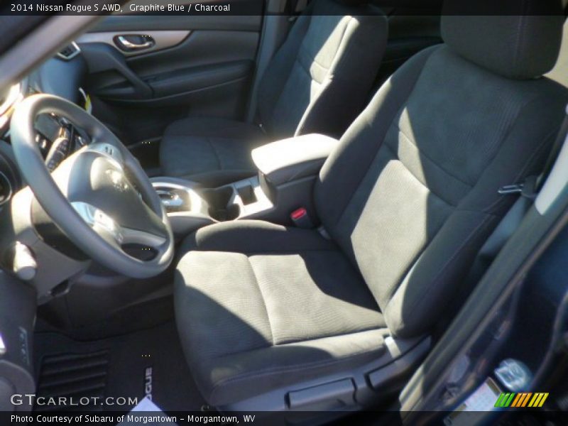 Graphite Blue / Charcoal 2014 Nissan Rogue S AWD