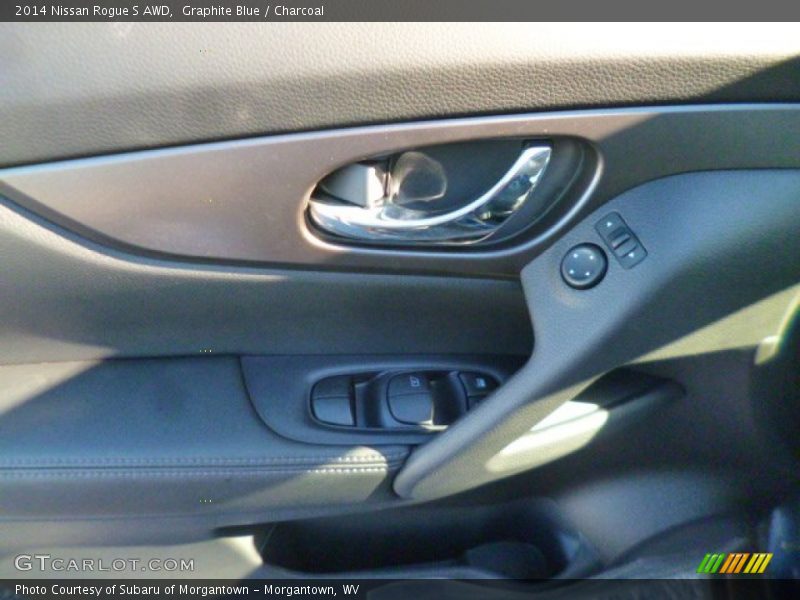 Graphite Blue / Charcoal 2014 Nissan Rogue S AWD
