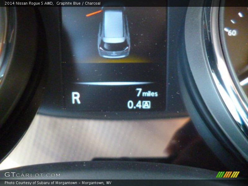 Graphite Blue / Charcoal 2014 Nissan Rogue S AWD
