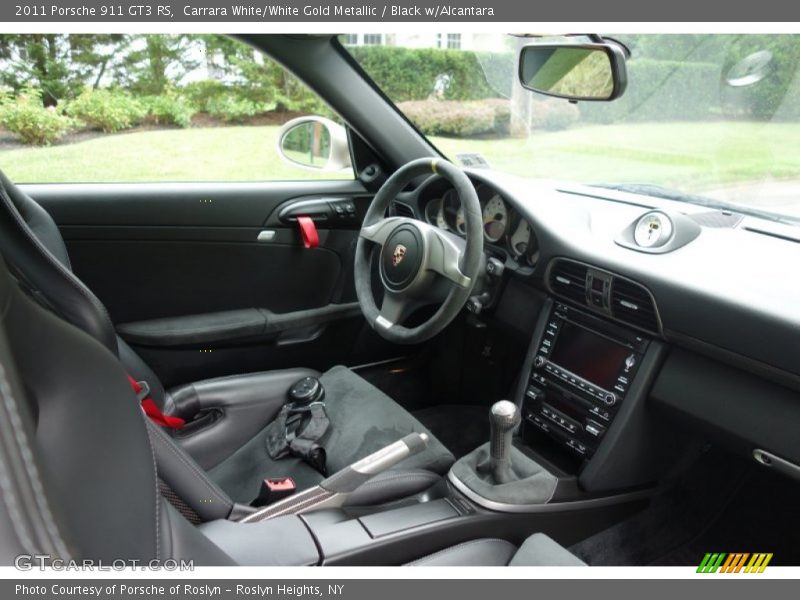 Carrara White/White Gold Metallic / Black w/Alcantara 2011 Porsche 911 GT3 RS