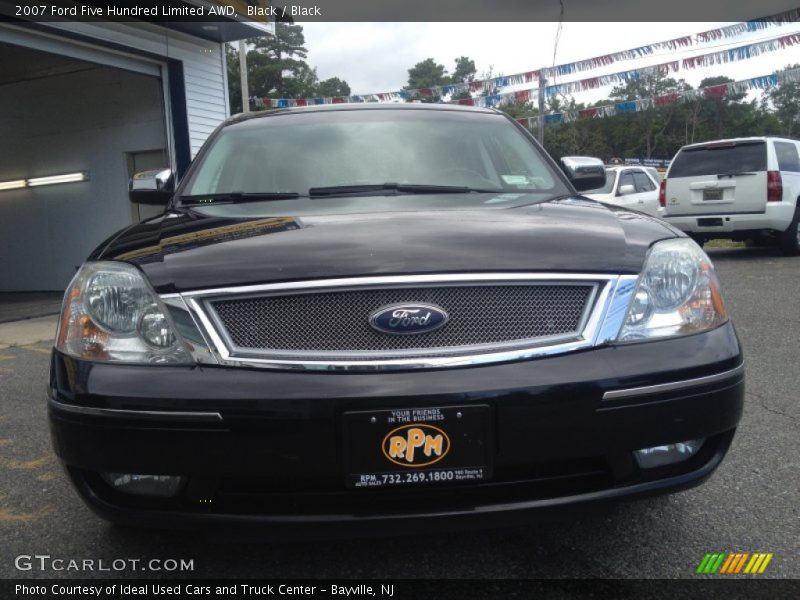 Black / Black 2007 Ford Five Hundred Limited AWD