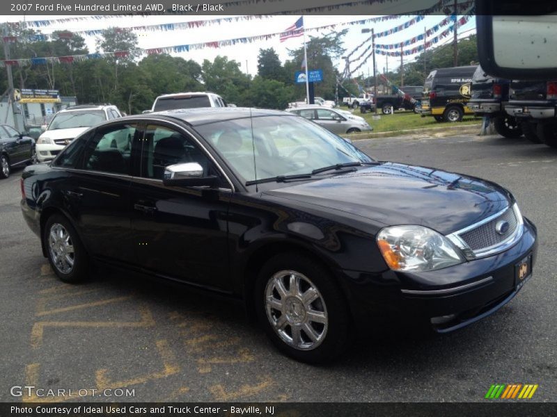 Black / Black 2007 Ford Five Hundred Limited AWD
