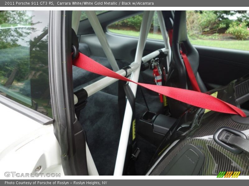 Carrara White/White Gold Metallic / Black w/Alcantara 2011 Porsche 911 GT3 RS