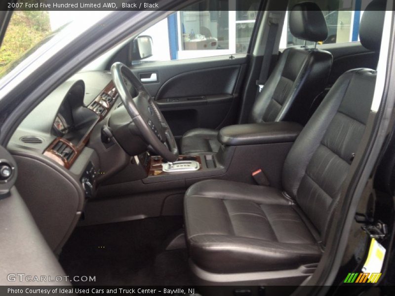 Black / Black 2007 Ford Five Hundred Limited AWD
