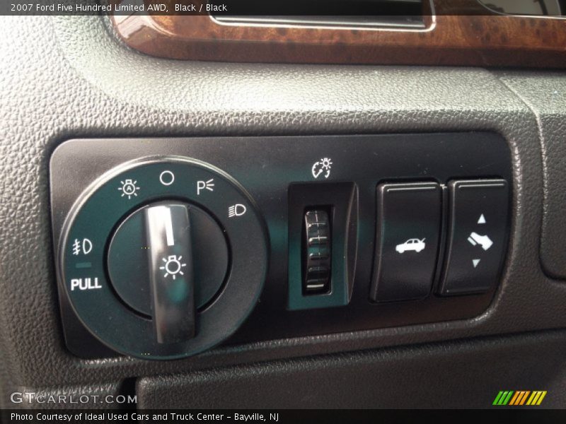 Black / Black 2007 Ford Five Hundred Limited AWD