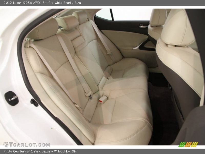 Starfire White Pearl / Ecru 2012 Lexus IS 250 AWD