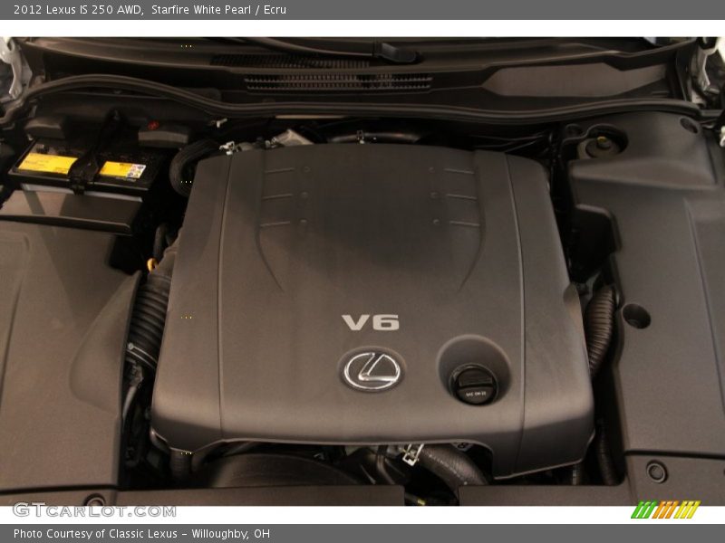 Starfire White Pearl / Ecru 2012 Lexus IS 250 AWD