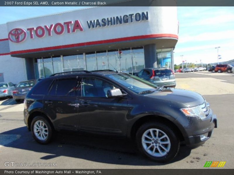 Carbon Metallic / Charcoal Black 2007 Ford Edge SEL AWD