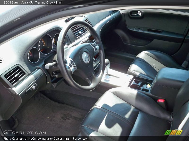 Techno Gray / Black 2008 Saturn Aura XR