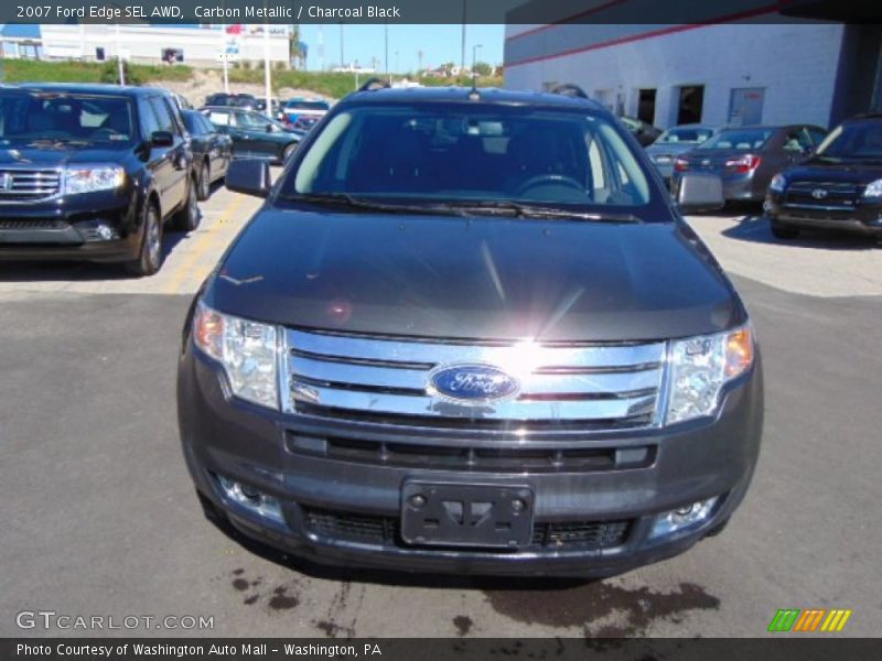 Carbon Metallic / Charcoal Black 2007 Ford Edge SEL AWD
