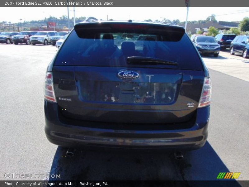 Carbon Metallic / Charcoal Black 2007 Ford Edge SEL AWD