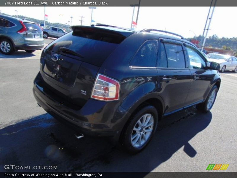 Carbon Metallic / Charcoal Black 2007 Ford Edge SEL AWD