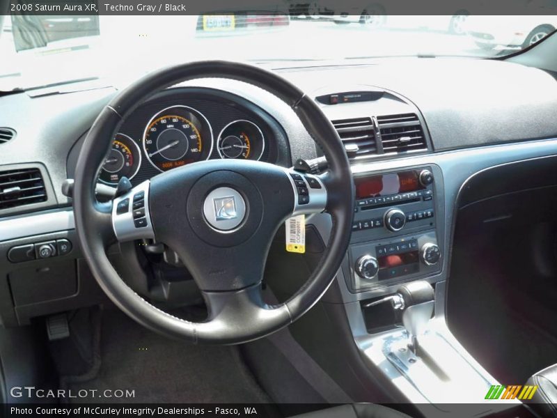 Techno Gray / Black 2008 Saturn Aura XR