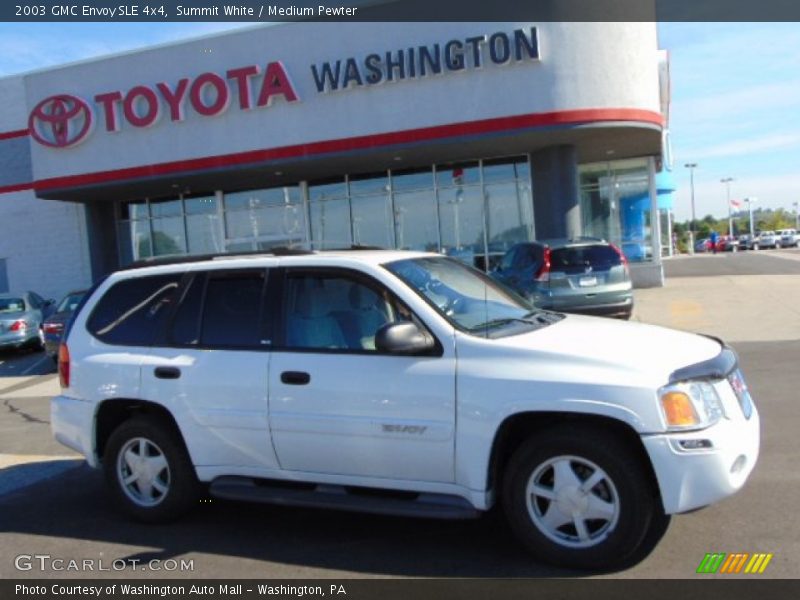 Summit White / Medium Pewter 2003 GMC Envoy SLE 4x4