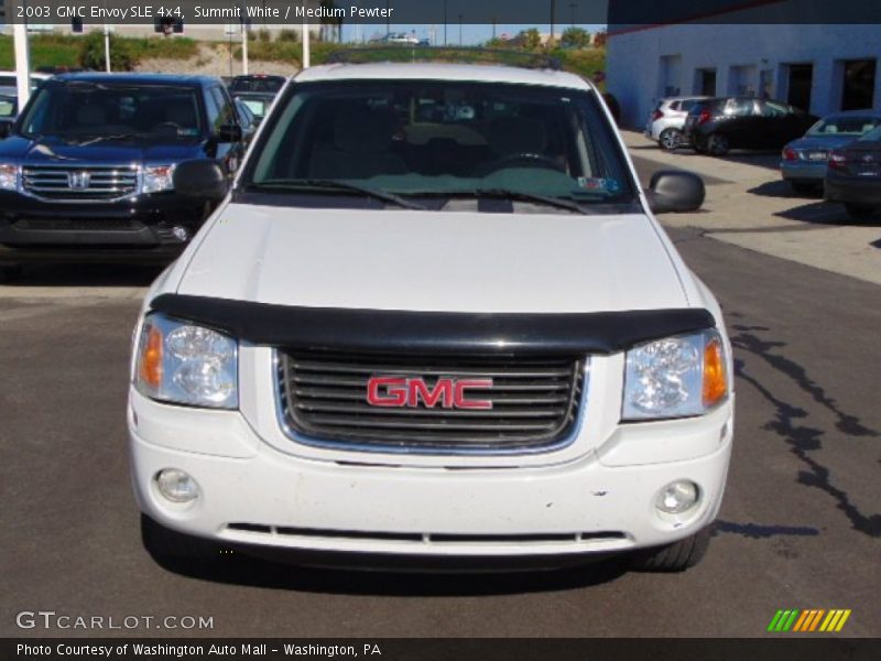 Summit White / Medium Pewter 2003 GMC Envoy SLE 4x4