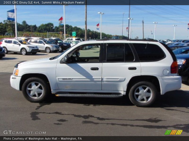 Summit White / Medium Pewter 2003 GMC Envoy SLE 4x4
