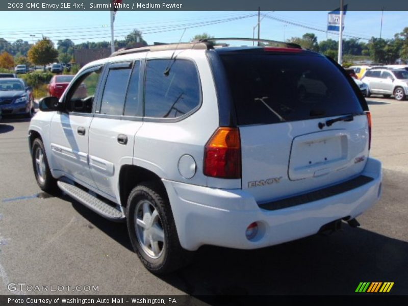 Summit White / Medium Pewter 2003 GMC Envoy SLE 4x4