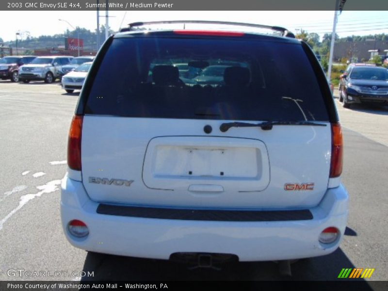 Summit White / Medium Pewter 2003 GMC Envoy SLE 4x4