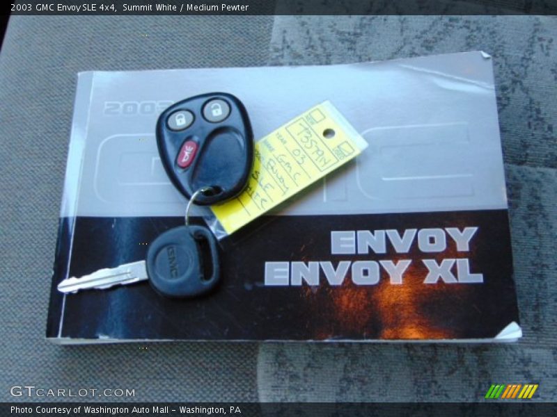 Summit White / Medium Pewter 2003 GMC Envoy SLE 4x4