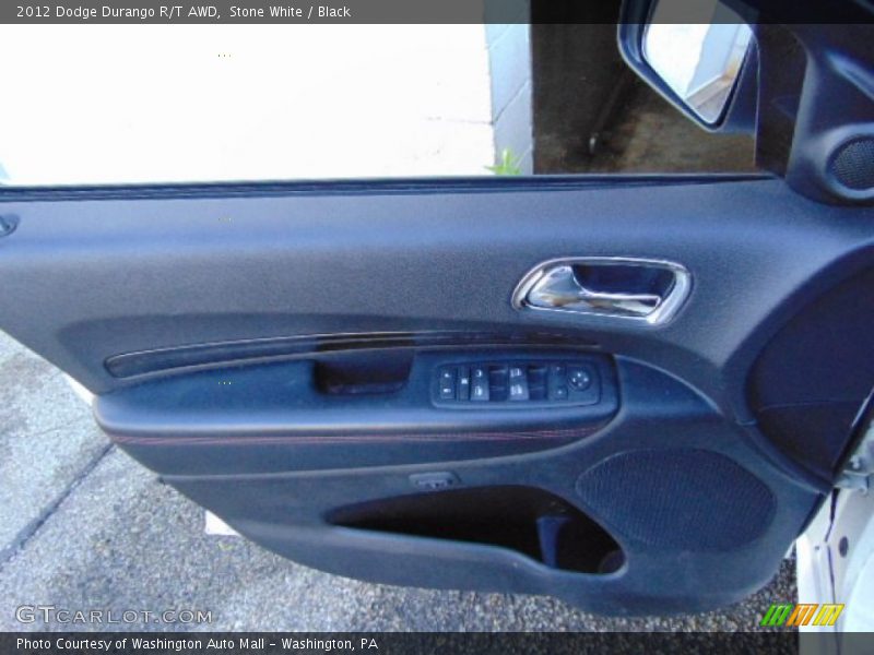 Stone White / Black 2012 Dodge Durango R/T AWD