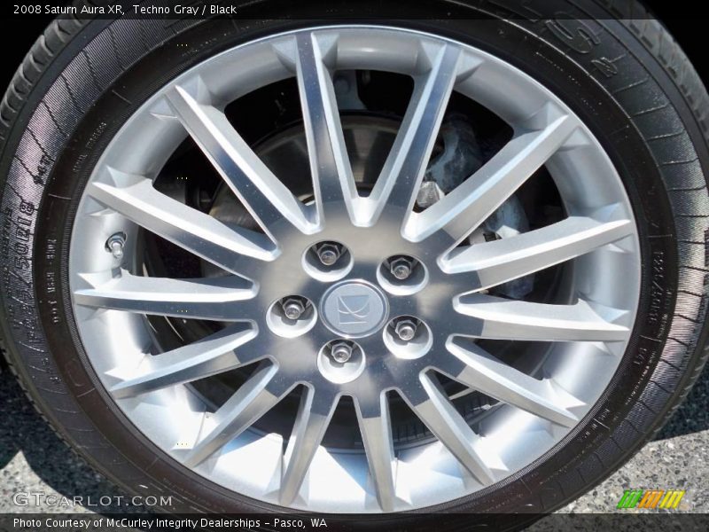 Techno Gray / Black 2008 Saturn Aura XR