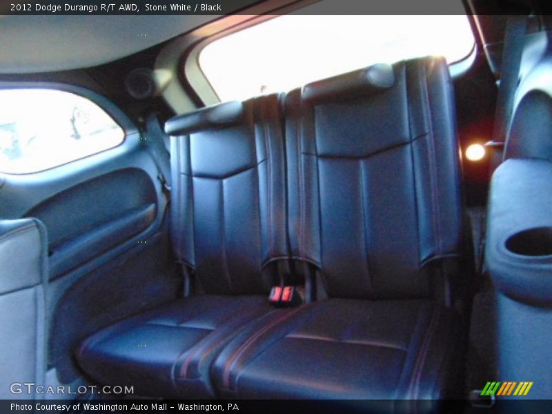 Stone White / Black 2012 Dodge Durango R/T AWD