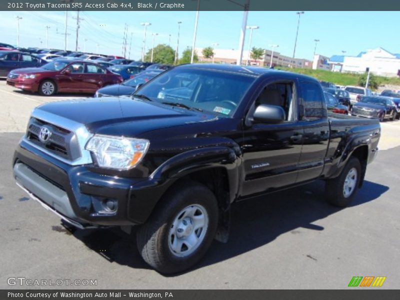 Black / Graphite 2012 Toyota Tacoma SR5 Access Cab 4x4
