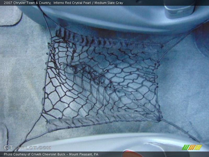 Inferno Red Crystal Pearl / Medium Slate Gray 2007 Chrysler Town & Country
