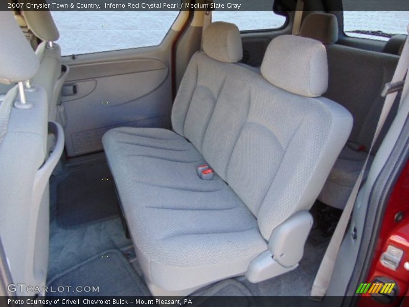 Inferno Red Crystal Pearl / Medium Slate Gray 2007 Chrysler Town & Country