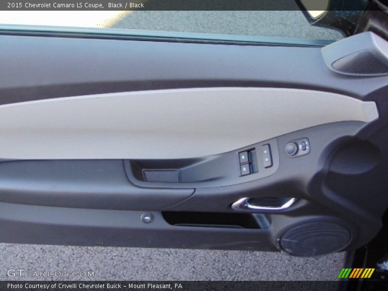 Black / Black 2015 Chevrolet Camaro LS Coupe