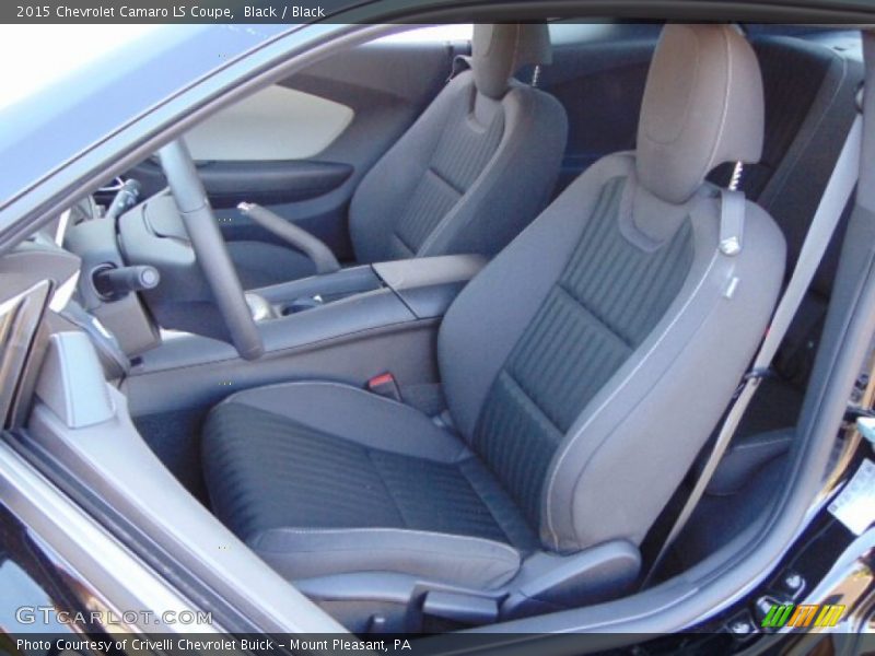 Black / Black 2015 Chevrolet Camaro LS Coupe