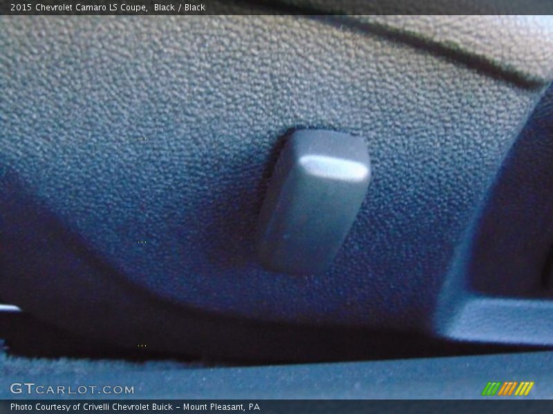 Black / Black 2015 Chevrolet Camaro LS Coupe