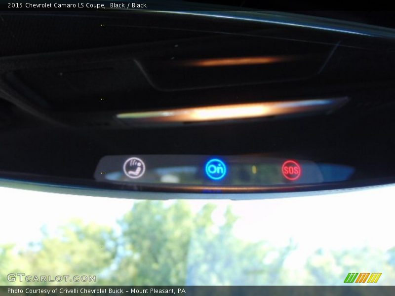 Black / Black 2015 Chevrolet Camaro LS Coupe