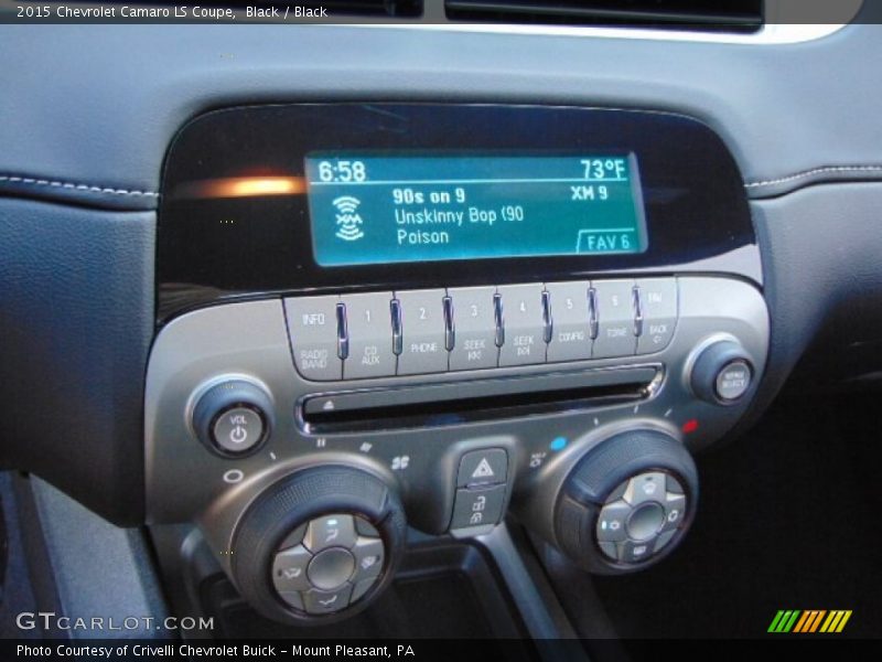 Black / Black 2015 Chevrolet Camaro LS Coupe