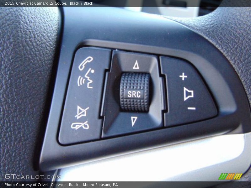 Black / Black 2015 Chevrolet Camaro LS Coupe