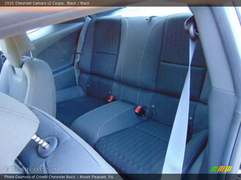 Black / Black 2015 Chevrolet Camaro LS Coupe