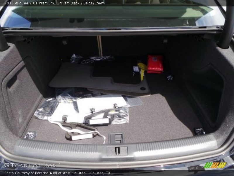 Brilliant Black / Beige/Brown 2015 Audi A4 2.0T Premium