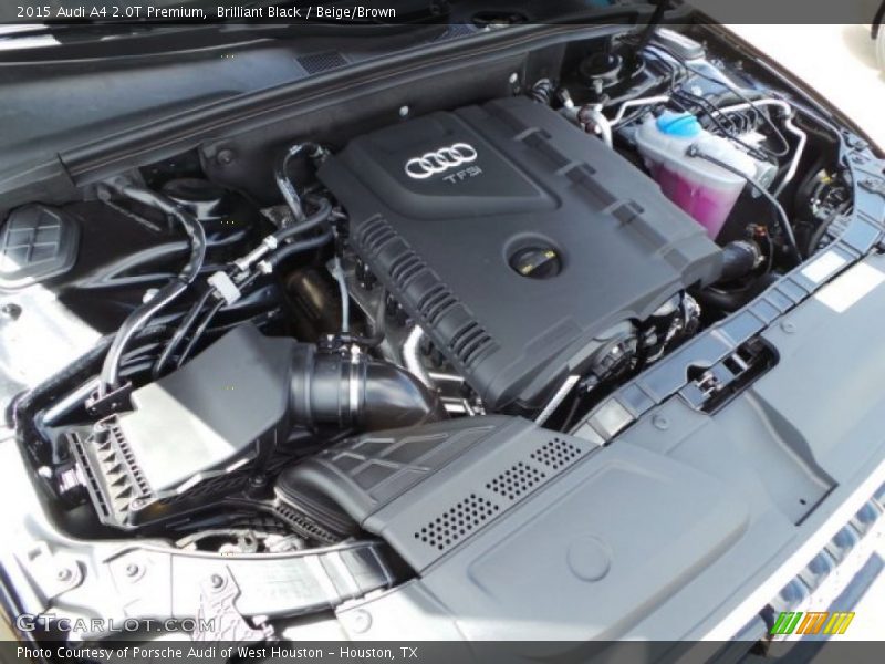 Brilliant Black / Beige/Brown 2015 Audi A4 2.0T Premium