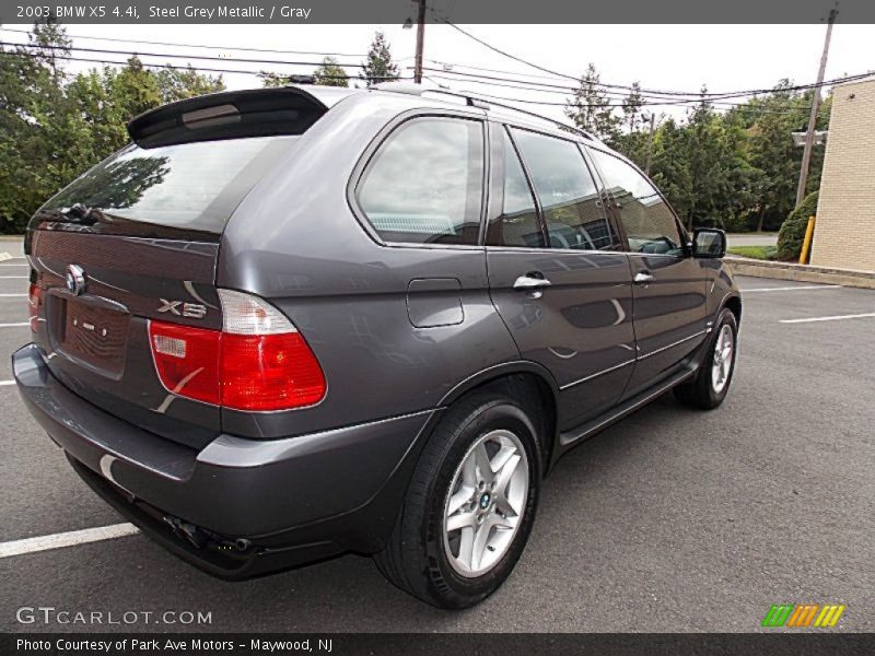 Steel Grey Metallic / Gray 2003 BMW X5 4.4i