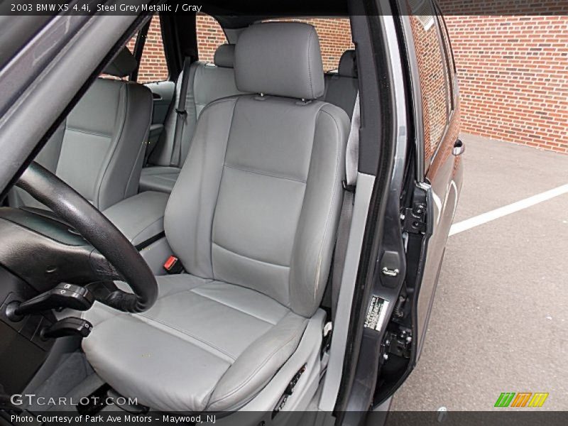 Steel Grey Metallic / Gray 2003 BMW X5 4.4i