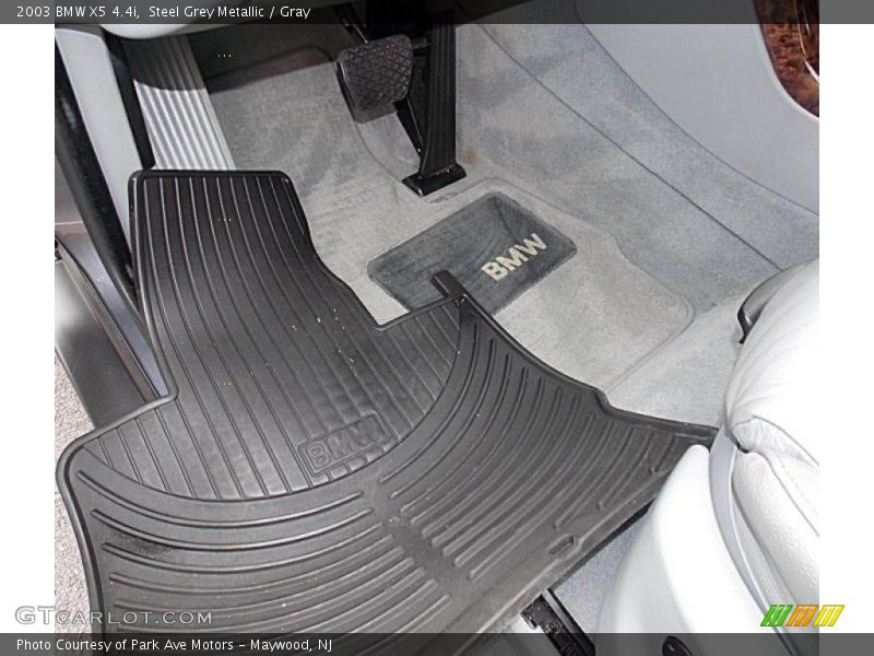 Steel Grey Metallic / Gray 2003 BMW X5 4.4i